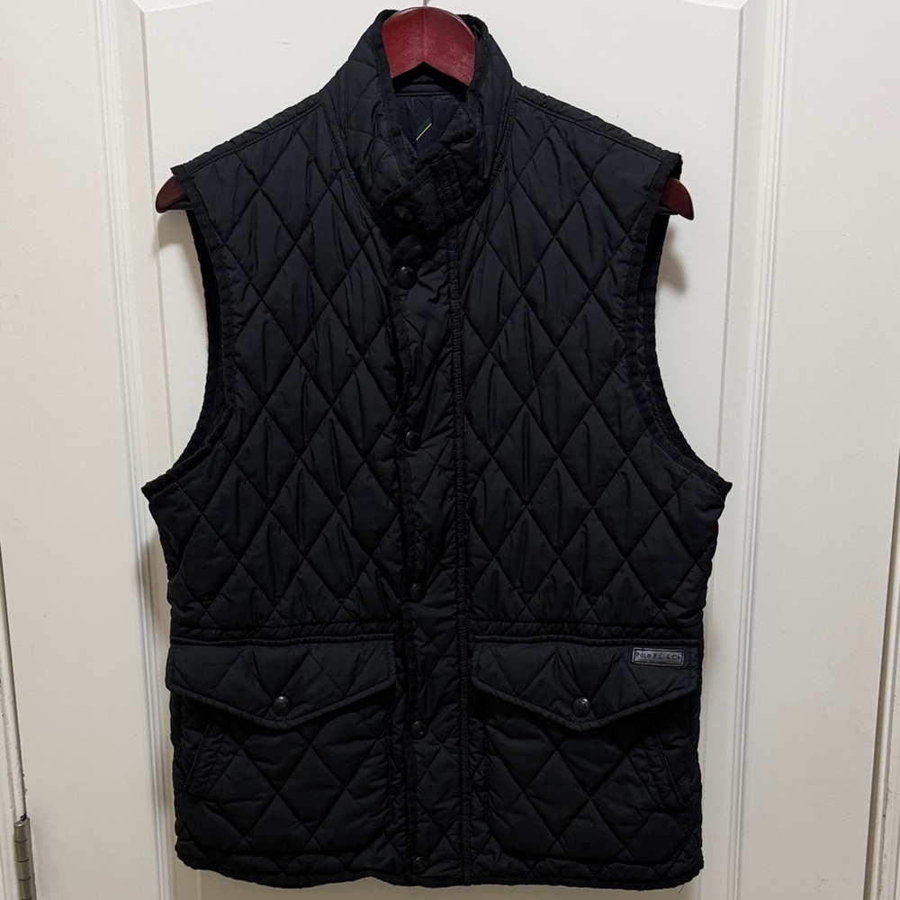 Polo Ralph Lauren Black Quilted Vest